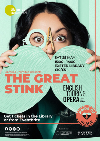 'The Great Stink' performed by English Touring Opera: Exeter Library 25/05/2024 (15:00 -16:00)