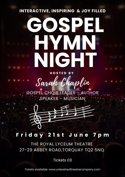 Gospel Hymn Night hosted by Sarah Chaplin