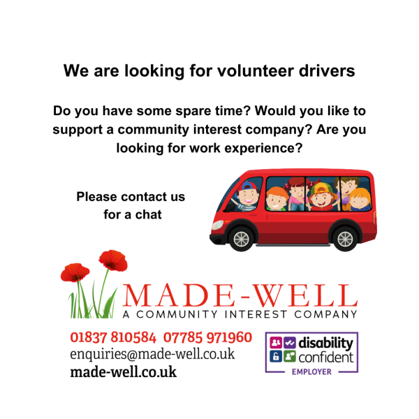 Drivers needed