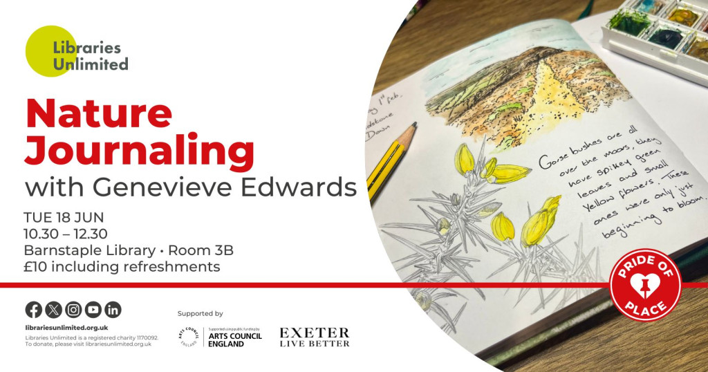 Nature Journaling with artist Genevieve Edwards