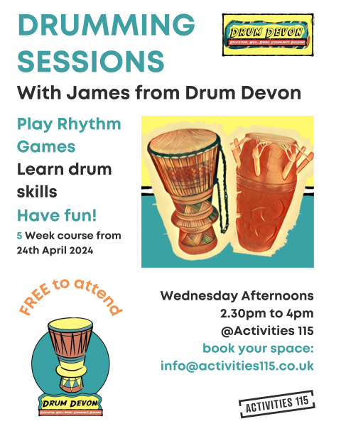 Drumming Sessions - Activities 115, Kingsbridge