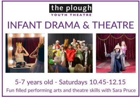 Workshop: Plough Youth Theatre - Infants (5-7 yrs)