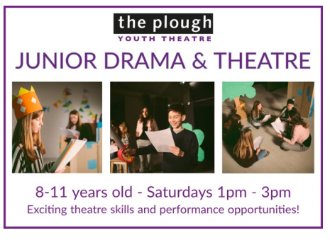 Workshop: Plough Youth Theatre - Juniors (8-11 yrs)