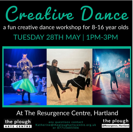 Creative Dance Workshop - 8-16 yrs