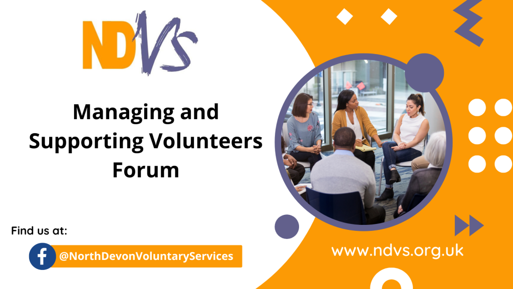NDVS Managing and Supporting Volunteers Forum