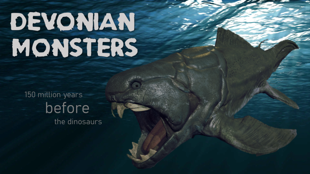 Devonian Monsters - Exhibition