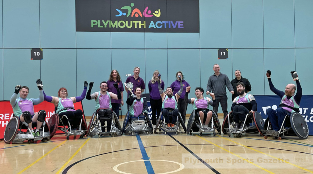 Try Wheelchair Rugby! Join our Weekly Training Session - Mondays, 5-7pm @ Plymouth Life Centre