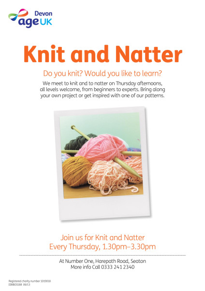 Knit and Natter - knitting group