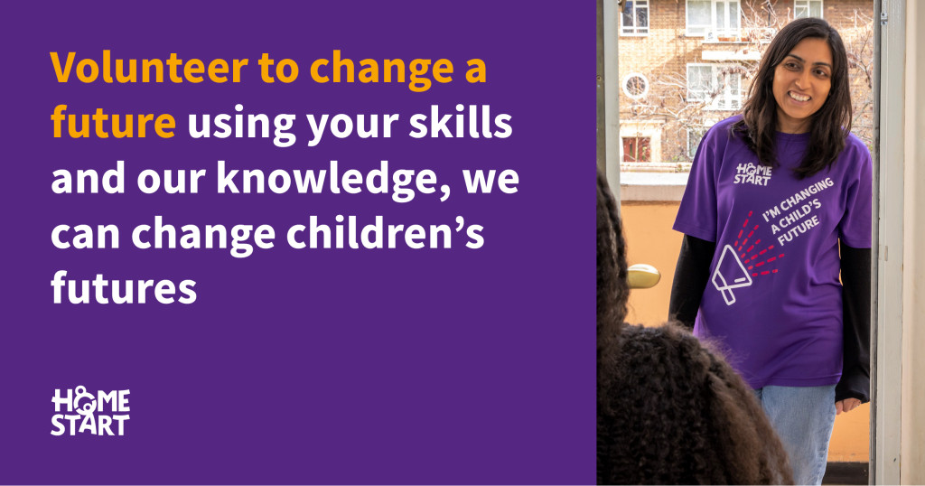 COME AND JOIN US! Home-visiting volunteers to help families with young children