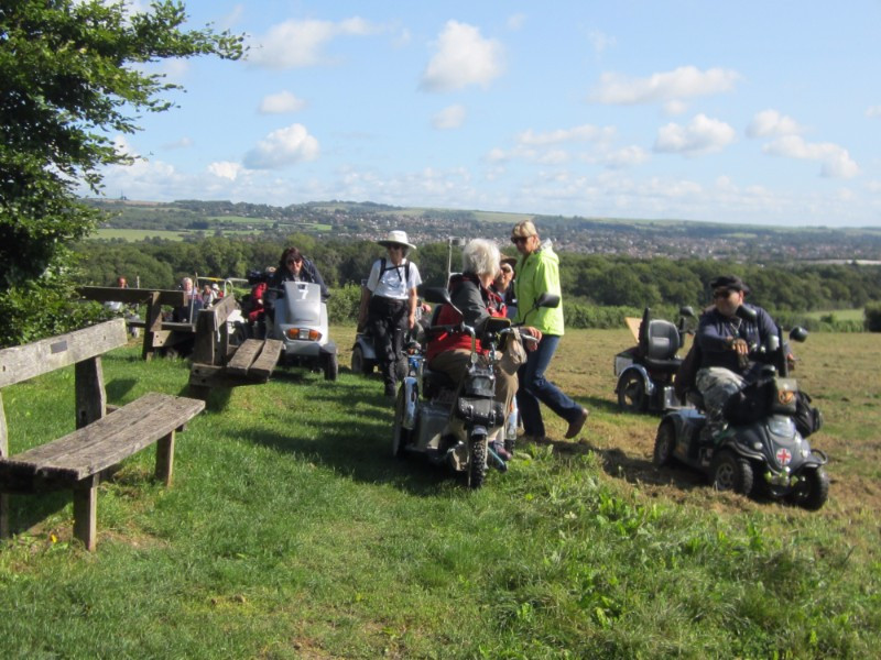 EXMOUTH STROKE SURVIVORS CLUB  MOBILITY SCOOTER  CLUB