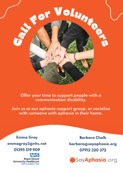 Volunteers required