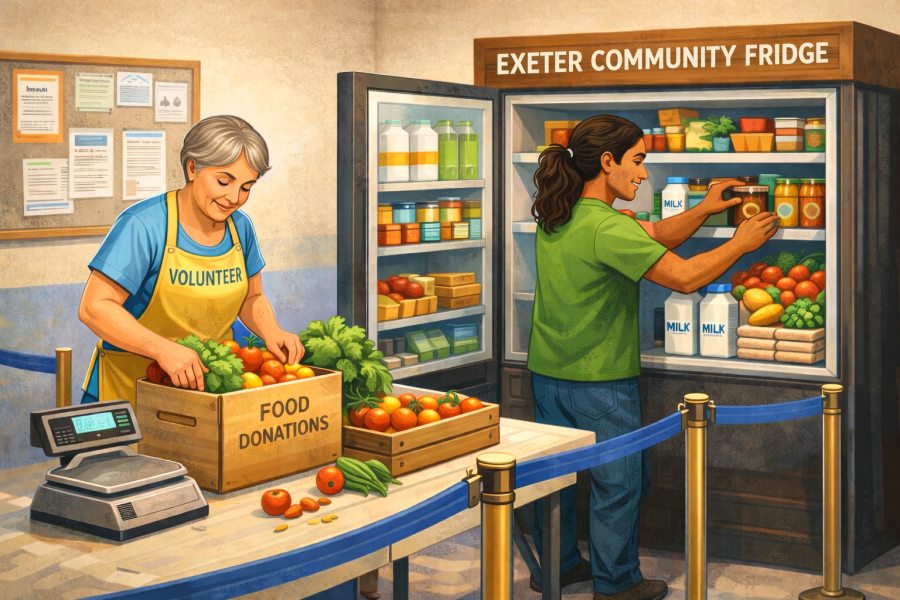 Exeter Community Fridge Surplus Food Collections