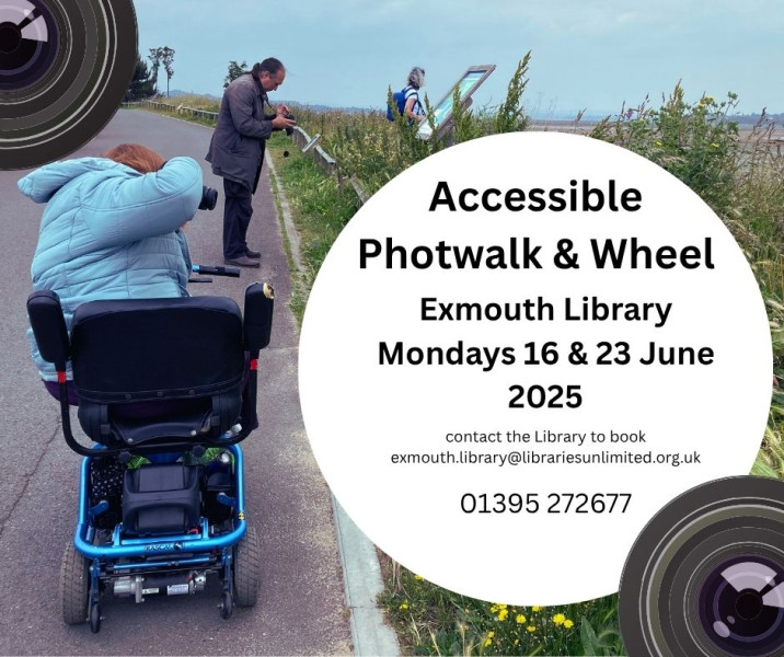 Accessible Photowalk & Wheel at Exmouth Library
