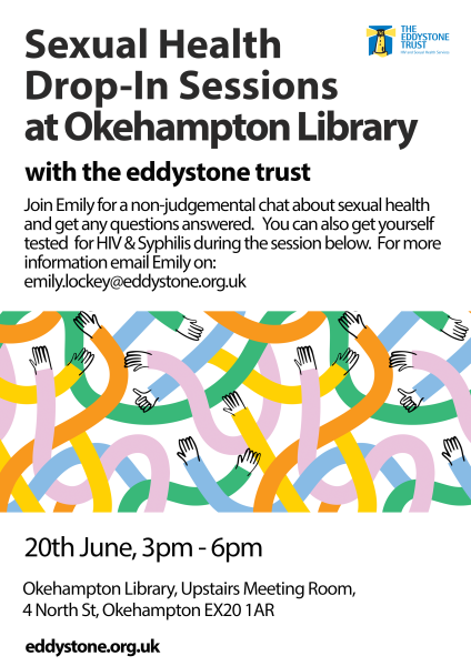 FREE, Discreet STI & HIV Testing Session at Okehampton Library