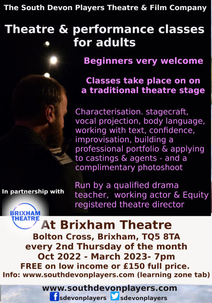 Theatre classes for adults