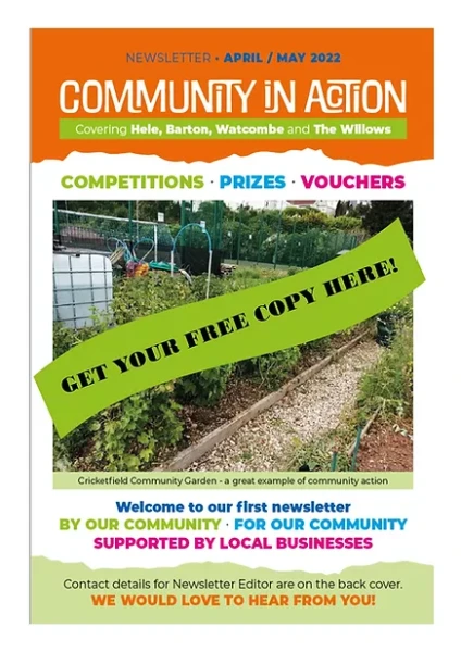 Forming a group to run the Community Magazine that cover Hele, Watcombe, Barton and the Willows