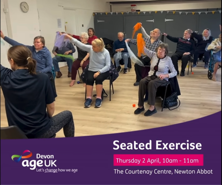 Age UK Devon Seated Exercise class