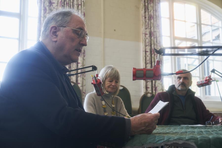 Chair of the Mid Devon Messenger — connecting visually impaired people with their community