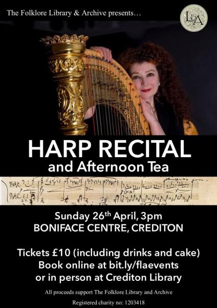 Harp Recital and Afternoon Tea