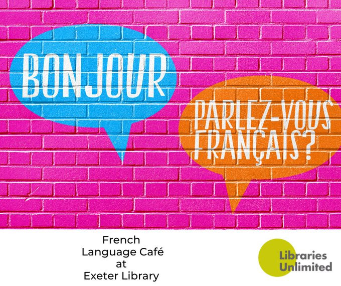 French Language Café at Exeter Library