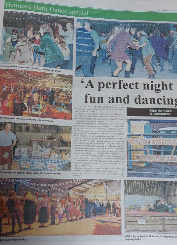 Barn Dance Devon Hennock